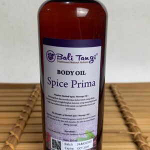 BODY OIL - MASSAGE OIL SPICE PRIMA BALI TANGI