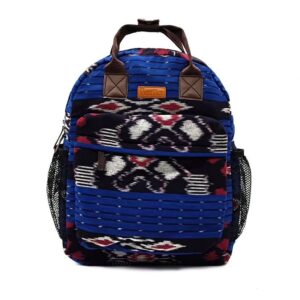 Large Backpack - Water Repellent | Stamped Batik or Troso Handwoven Fabric