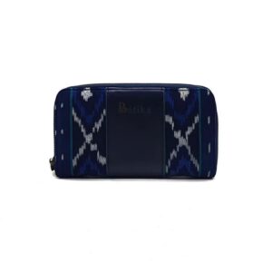 Leather Wallet – Handcrafted Batik and Genuine Leather Long Wallet