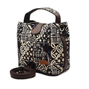 Sasha Bag Water Repellent – Stylish Batik Cap and Premium Synthetic Leather Shoulder Bag