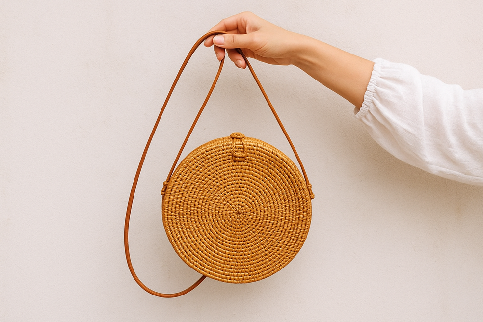 rattan bags