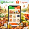 Shopee and Tokodedia