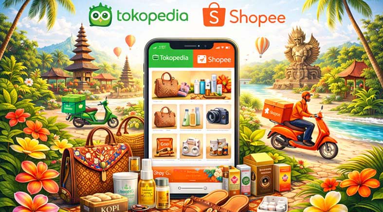 Shopee and Tokodedia