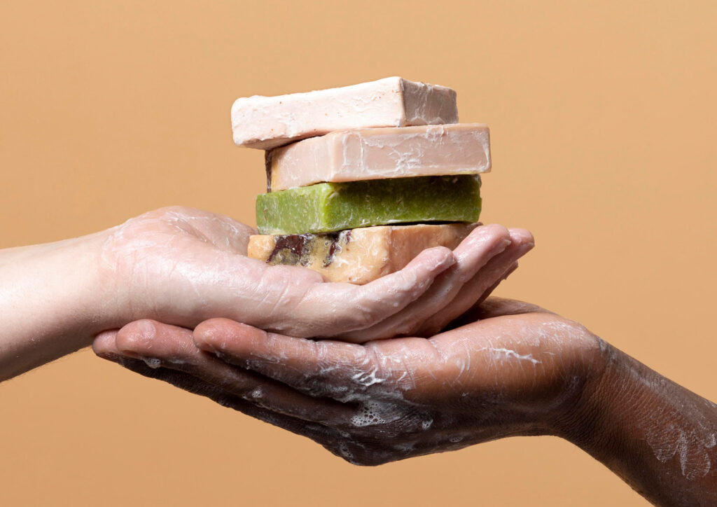 bali handmade soap coconut oil organic skincare