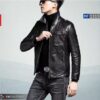 men’s leather jacket MF1315 genuine sheepskin RA Leather Garut