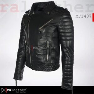 Handmade RA Leather jacket from Garut Indonesia premium biker style