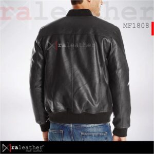 Handmade RA Leather jacket from Garut Indonesia premium bomber style