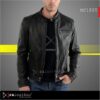 Men’s leather jacket MF1805 made from genuine sheepskin leather RA Leather