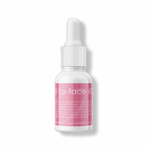 Natural anti-aging facial oil for very mature skin hydration