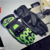 RA Leather GB2508 riding gloves with protective knuckle guard and sporty design