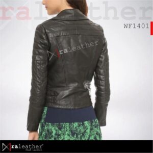 women leather jacket WF1401 premium genuine sheepskin RA Leather Garut