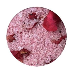 floral spa bath crystals for soft smooth skin