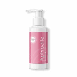 natural aphrodite bath oil for relaxing spa bath ritual