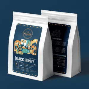 Sudana Family Bali Black Honey Arabica coffee 250g premium organic packaging