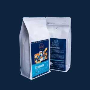 Bali coffee beans Seminyak Blend 1kg packaging