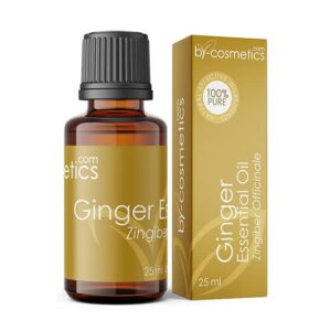 ginger essential oil for skin stimulation and glow