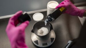 cleaning tarnished sterling silver jewelry before and after