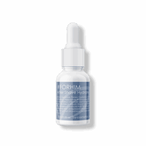 Soothing skincare lotion reducing irritation after shaving