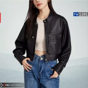 Women Leather Jacket WF1201 – Factory Price RA Leather Garut