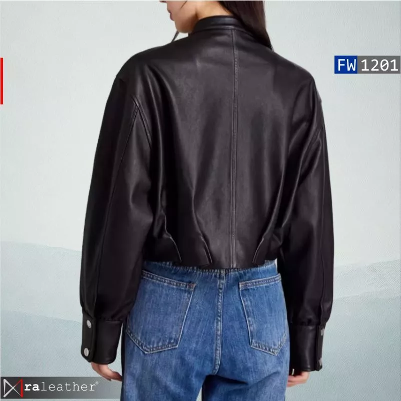 RA Leather Garut Women Jacket WF1201 Urban Fashion Look