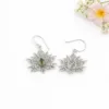 Elegant handmade lotus earrings symbolizing purity and enlightenment