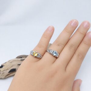 Statement silver frangipani ring handmade artisan craftsmanship