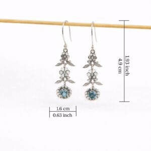 Elegant handmade garden earrings for women