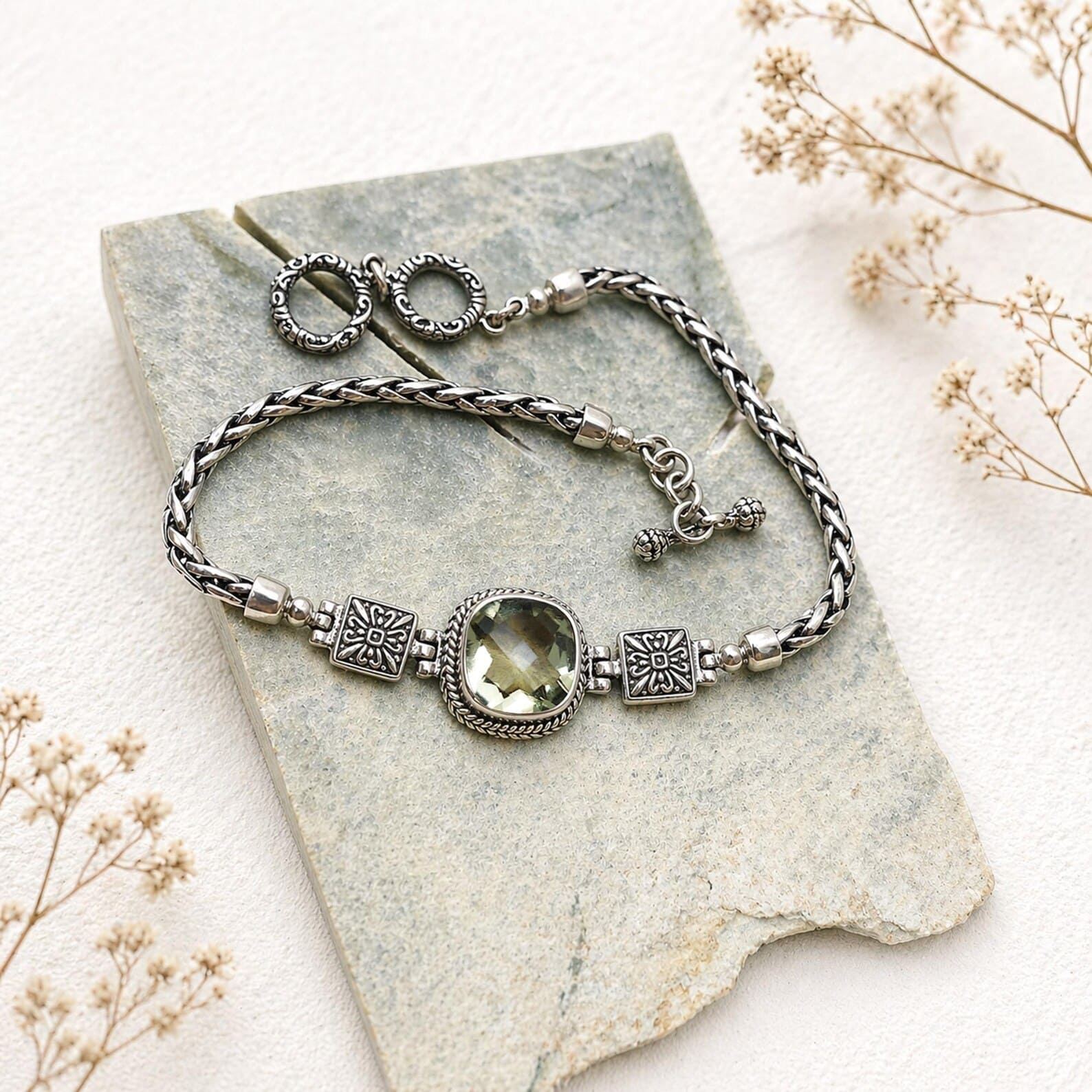 Minimalist Cushion Bracelet Studio Shot1