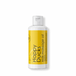 Baby massage oil with chamomile and lavender extract