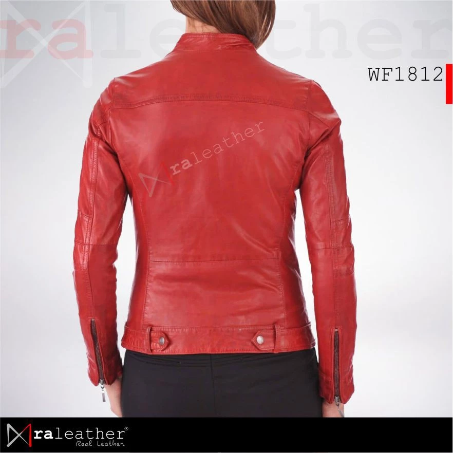 leather jacket Women Leather Jacket WF1812 – Factory Price RA Leather Garut