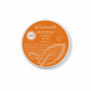 Facial sunscreen protecting skin from UVA and UVB rays
