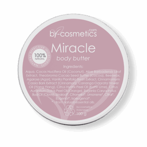 organic body butter for spa skincare routine