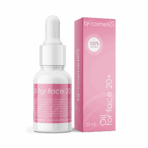 Natural facial oil for young skin with botanical ingredients