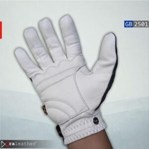 Premium full-finger motorcycle gloves RA Leather GB2501 made from 100% genuine leather