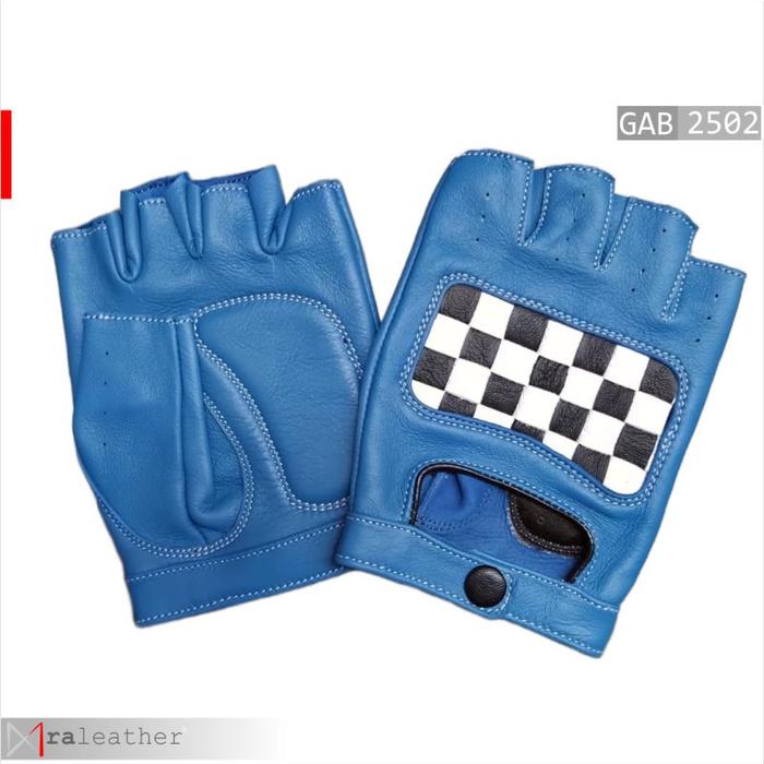 premium-motorcycle-half-finger-gloves-ra-leather.jpg Lightweight RA Leather GAC2502 gloves designed for comfortable motorcycle riding
