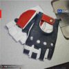 Premium half-finger motorcycle gloves RA Leather GA2501 made from 100% genuine leather