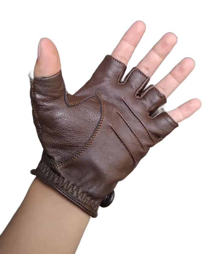premium-quilted-leather-riding-gloves-brown-ga2504.jpg Elegant genuine leather biker gloves with quilted design and comfortable fit