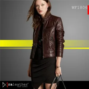 RA Leather WF1806 stylish jacket for daily casual outfits and fashion use