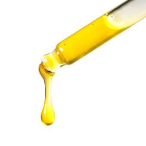 Natural anti-aging serum improving skin elasticity and smoothness