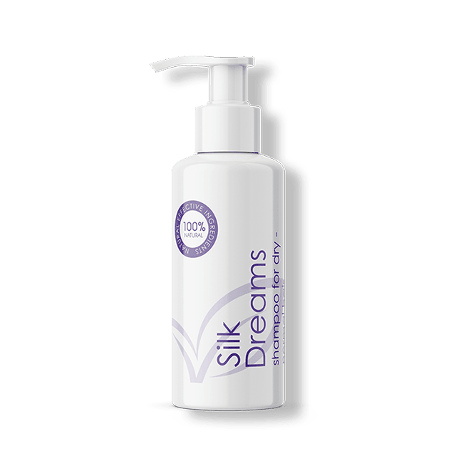 Silk Dreams Natural Shampoo For Healthy Hair botanical hair shampoo for shine and softness