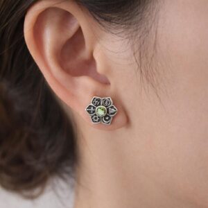 Gift-ready handmade mandala earrings with spiritual design