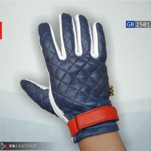Ergonomic full-finger biker gloves with strong grip and comfortable fit