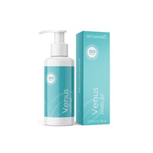detox bath oil with juniper and rosemary essential oils