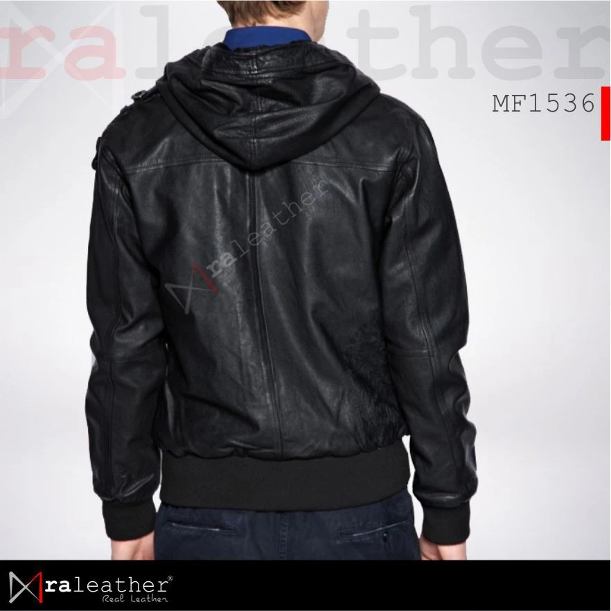 detail-stitching-leather-hoodie-ra-leather-mf1536.jpg Men’s genuine leather hoodie jacket RA Leather MF1536