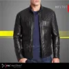 Premium sheepskin casual biker jacket from Garut Indonesia