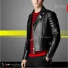 Premium sheepskin biker jacket from Garut Indonesia