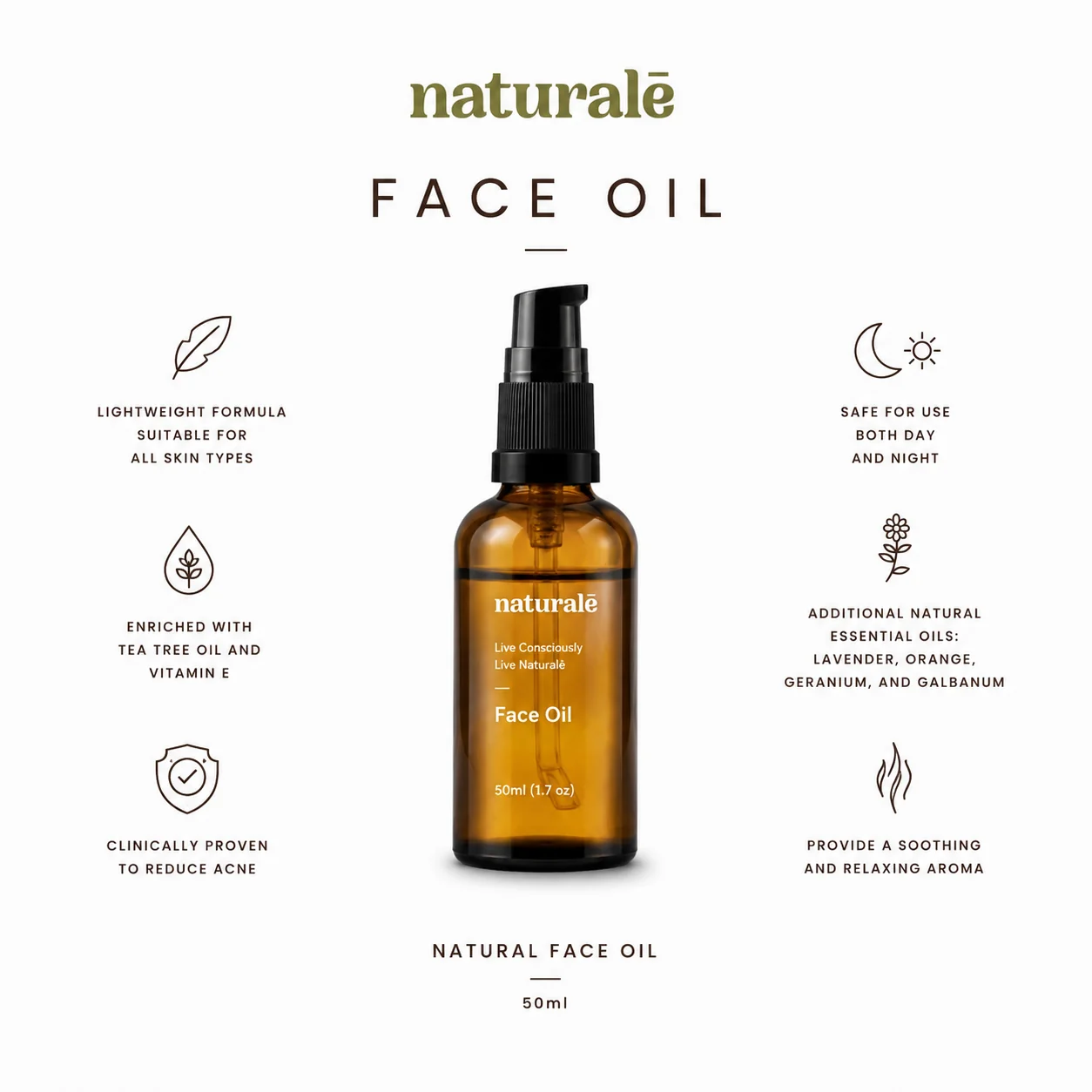 Jojoba and Kukui Nut Face Oil Indonesia natural botanical face oil with jojoba and kukui nut Indonesia