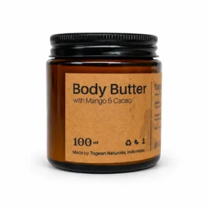 Indonesian natural body butter nourishing skincare 100ml