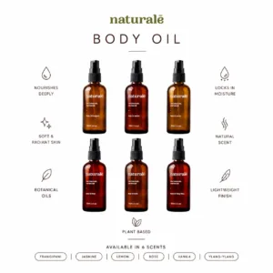 Naturalē body oil 100ml natural Indonesian skincare