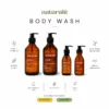 natural body wash handmade in Indonesia Bergamot and Frangipani